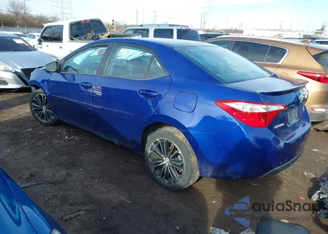 2014 Toyota Corolla L/Le/Le Plus/Le Premium/S/S Plus/S Premium from USA, damaged, VIN 2T1BURHE7ECC22360